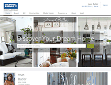 Tablet Screenshot of findhomesinsacramento.com